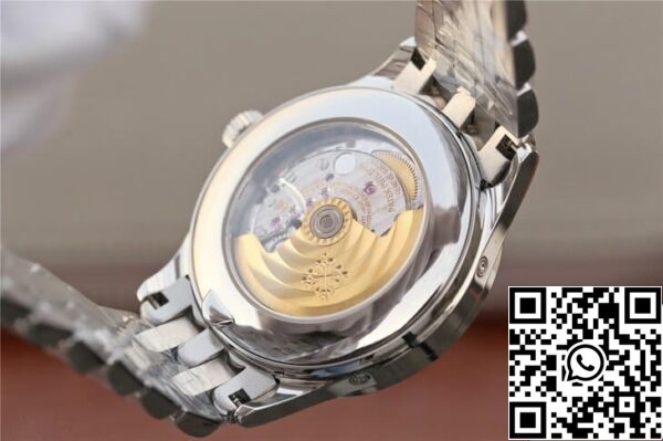 8 128 Patek Philippe Complications 5396/1G-001 1:1 Best Edition KM Factory Oro bianco Quadrante blu