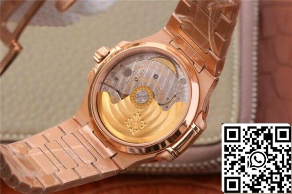 8 133 Patek Philippe Nautilus Donna 7118-1R-010 1:1 Best Edition PF Factory Oro rosa