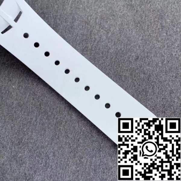 8 137 4bfada97 1dea 4015 89ad 0184b1ea82e7 Richard Mille RM011-03 1:1 Best Edition KV Factory White Strap