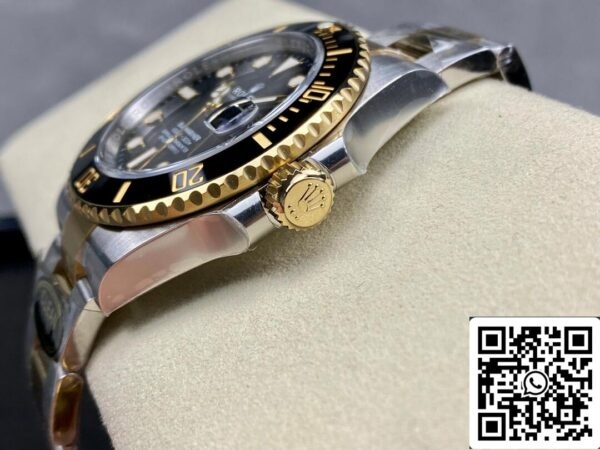 8 14 Rolex Submariner M126613LN-0002 41MM 1:1 Best Edition Puhdas Factory Musta soittaa