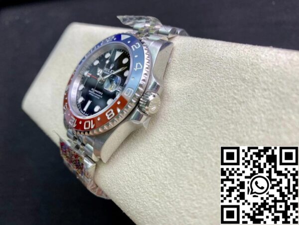 8 144 93e5a41f b12b 49ec 8291 5a4be5aacf9e Rolex GMT Master II M126710BLRO-0001 1:1 Najboljša izdaja Čista tovarna Črna številčnica