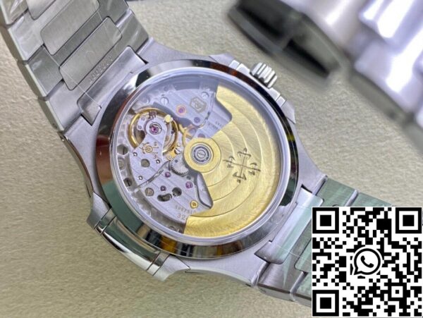 8 154 Patek Philippe Nautilus Senhoras 7118/1A-010 1:1 Best Edition 3K Factory Mostrador prateado