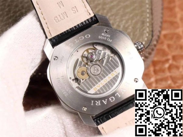 8 16 35fff929 502b 4b89 8668 9b7278ee80d7 Bvlgari Octo 102429 1:1 Най-добро издание BV Фабрика Светлосин циферблат