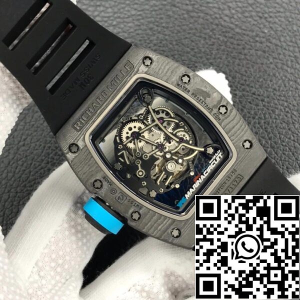 8 16 f8246996 3c8e 4954 ba0b 3a9e976373d5 Richard Mille RM055 1:1 Best Edition ZF Factory Carbon Fiber Gehäuse