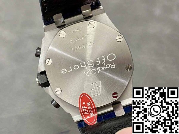 8 1 9f7b18bc 463b 48d1 9228 f5061b3497ee Audemars Piguet Royal Oak Offshore 26170ST.OO.D305CR.01 1:1 Mejor Edición APF Factory Esfera blanca