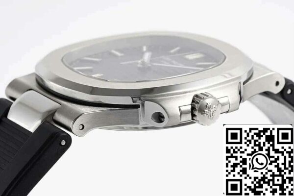 8 20 5a157d2a dd16 405c 9ce5 4fdd6d659432 Patek Philippe Nautilus 5711 1:1 Best Edition PPF Factory Μαύρο καουτσούκ λουράκι