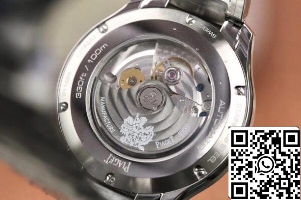 8 217 Piaget Polo' S G0A41001 от неръждаема стомана 42 мм MKS Factory 1: 1 Най-доброто издание швейцарски ETA1110 бял текстуриран циферблат