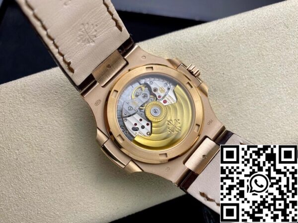 8 221 Patek Philippe Nautilus 5711R-001 1:1 Beste Editie PPF Fabriek V4 Bruine Wijzerplaat Zwitserse ETA324