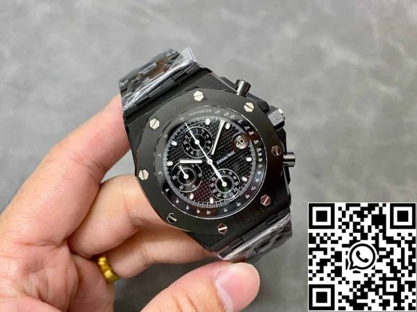 8 22 b8329ad2 6b62 4028 81ae 4b4dc6e8a773 Audemars Piguet Royal Oak Offshore 26238CE.OO.1300CE.01 1:1 Beste Editie APF Fabriek Zwarte Wijzerplaat