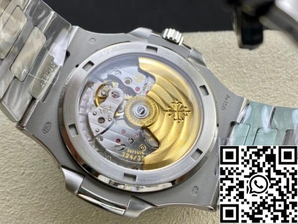 8 230 Patek Philippe Nautilus 5713/1G-010 1:1 Best Edition PPF Factory V4 Sininen soittaa Sveitsin ETA324