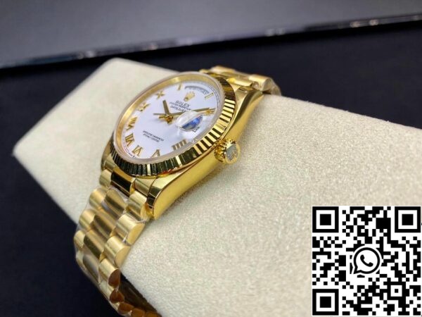 8 231 Rolex Day Date M128238 1:1 Best Edition EW Factory Roman Scale Swiss ETA3255