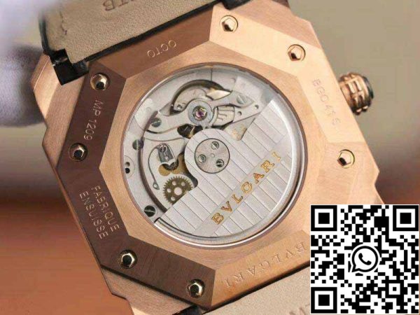 8 236 Bvlgari Octo solotempo 102485 BG041BBSPGVD Hombres Relojes 1:1 Mejor Edición Automático Suizo BVL 193