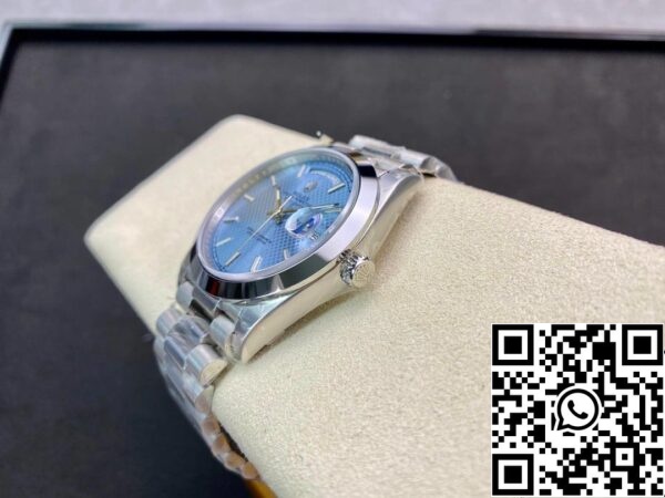 8 24 Rolex Day Date M228206-0004 1:1 Best Edition EW Factory Light Blue Dial