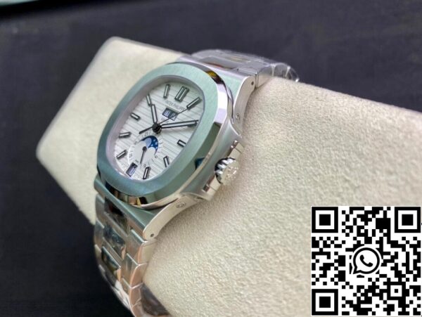 8 26 2c4c56b0 ef36 40c0 a9d2 50d035b88c99 Patek Philippe Nautilus 5726/1A-010 1:1 Best Edition PPF Factory White Dial