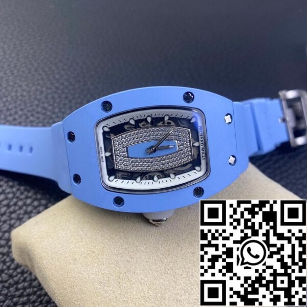 8 26 9a5473b1 16fe 48e5 9ca5 404ddd388d1a Richard Mille RM 07-01 1:1 Best Edition RM Factory Blaues Keramikgehäuse