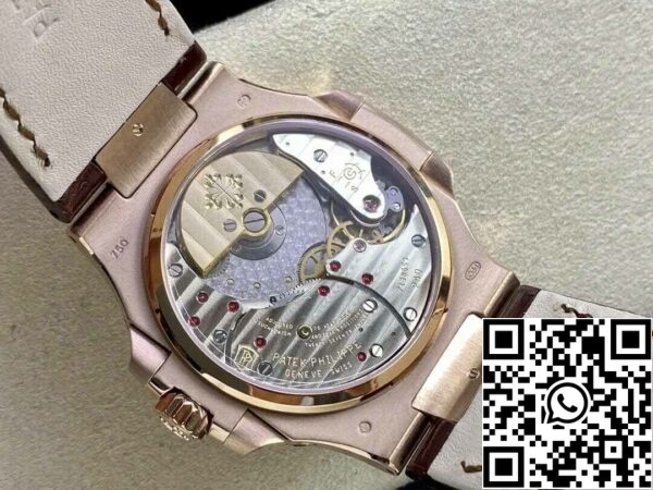 8 26 bd21a591 c049 436c 8241 64aee4843a0f Patek Philippe Nautilus 5712 1:1 Best Edition ZF Factory Barna bőrszíj Szürke számlap Szürke számlap