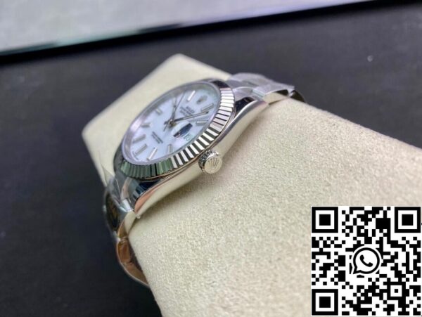 8 29 4d8233e6 d3d1 4632 9054 36ae09bf9227 Rolex Datejust M126334-0009 41mm Oyster Strap Clean Factory White Dial 41mm Oyster Strap Clean Factory White Dial