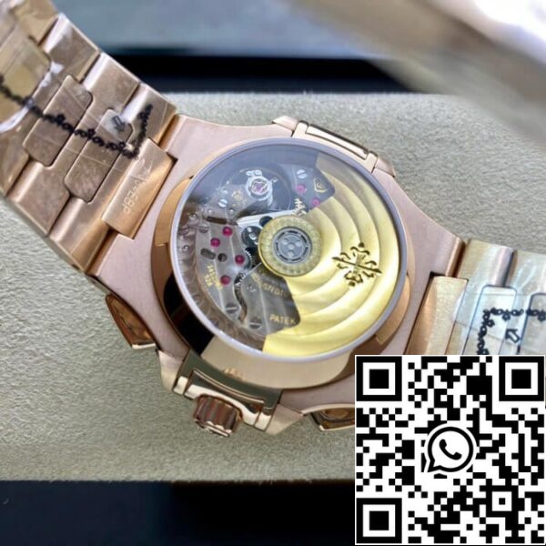 8 2 9d94277e 9169 40e4 b4ac ad1626de564c Patek Philippe Nautilus 5980-1R 1:1 Best Edition 3K Factory V2 Rose Gold