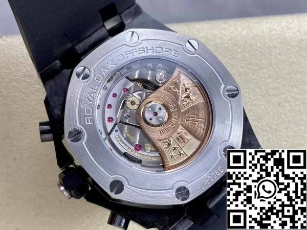 8 2 bb75e332 cf4c 4373 8372 00bd8ca2fac6 Audemars Piguet Royal Oak Offshore 26205AU.OO.D002CR.01 1:1 Best Edition APF Factory Fekete számlapja