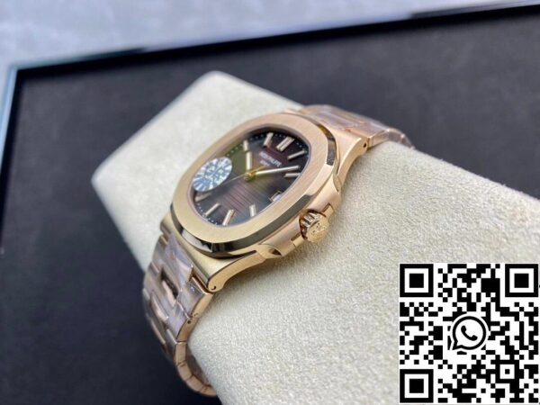 8 30 d3a0c905 9d6d 4f83 bad4 f9a5993df847 Patek Philippe Nautilus 5711/1R-001 1:1 Beste Editie GR Fabriek V2 Bruine Gradiënt Wijzerplaat