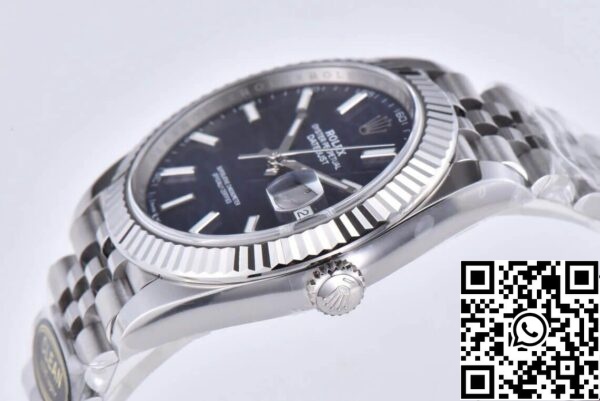 8 33 Rolex Datejust M126234-0049 36MM 1:1 Best Edition чистый заводской синий циферблат