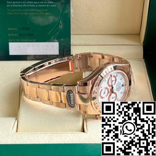 8 35 91dbced2 ae9f 4b6e a3a6 58f5a5a27434 Replica Rolex Daytona M116505-0010 legjobb 1:1 Edition BT Factory Rose Gold