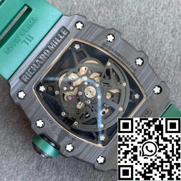 8 37 02fc60d4 cb02 4c9f a10f e8f764bdc3a9 Richard Mille RM035-02 1:1 Best Edition KV Factory V3 Green Strap