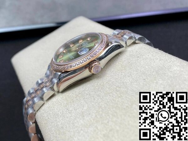 8 37 25bf30ba 651e 4231 ac45 1e72691729a9 Rolex Datejust 31MM 1:1 Best Edition EW Factory Rose Gold Green Dial