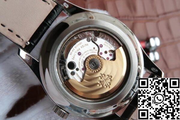 8 38 75fd899e 3671 4d98 80b4 7c37f8d3b69f Patek Philippe Complications 5205R-001 1:1 Best Edition KM Factory Cowhide Strap