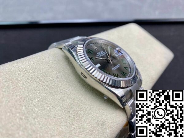 8 41 e87f6711 f44c 404a b0b4 4cbeee920740 Rolex Datejust M126334-0021 41MM 1:1 Best Edition EW gyári szürke számlapja