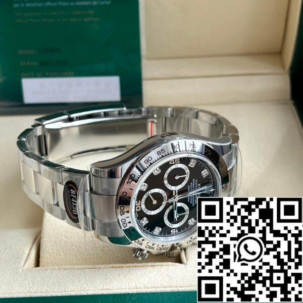 8 42 63a4afb2 106b 4446 b72f f4e43578583b Rolex Daytona M116509-0055 1:1 Best Edition BT Factory Svart urtavla