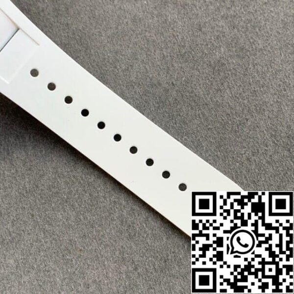 8 44 2bc01d69 489c 4cf7 ab20 35bc2dcc8b3a Richard Mille RM055 1:1 Best Edition KV Factory V2 White Strap