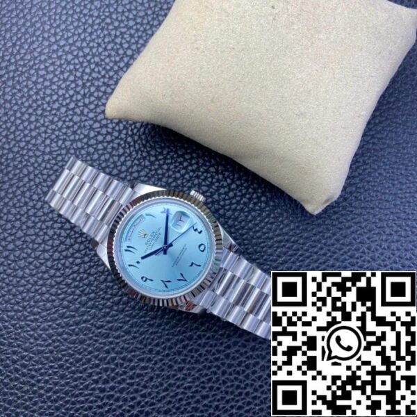 8 44 865c9587 f625 4e74 bb11 6e06fecf5fcb Rolex Day Date 1:1 Best Edition BP Factory Middle East Custom Ice Blue Dial