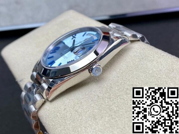 8 45 aa081323 7b38 4343 91ab eec909441511 Rolex Day Date M228206-0001 1:1 Best Edition EW Factory Esfera azul