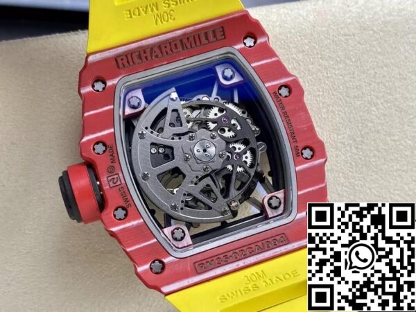 8 46 228d0c53 33b1 499a 8b23 b68c3eaa121a Richard Mille RM35-02 1:1 Best Edition T+ Factory Punainen hiilikuitu NTPT Kotelo