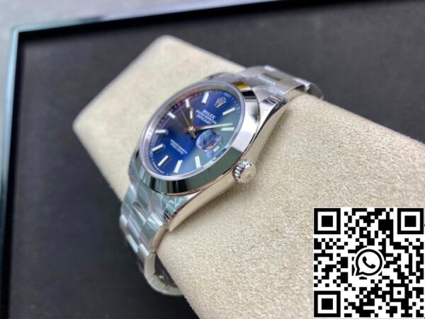 8 48 Rolex Datejust M126300-0001 1:1 Smooth rim VS Factory Blue Dial