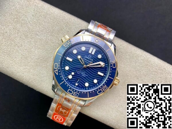 8 48 67816884 6aa1 41ba a6e1 fd1b860da798 Omega Seamaster Diver 300M 210.20.42.20.03.001 1:1 Najboljša izdaja ali tovarniška modra številčnica