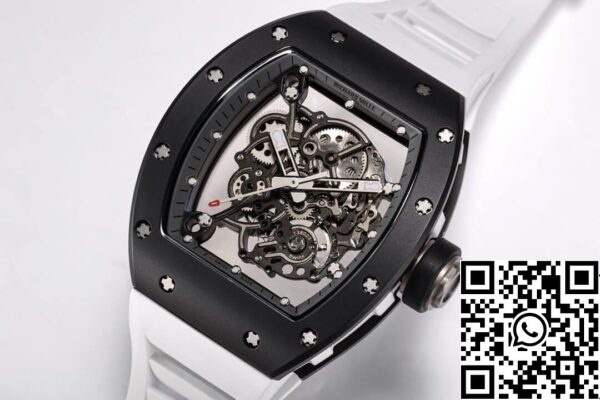 8 49 3db16e74 7884 413a 8ea4 96bd148fcaae Richard Mille RM-055 1:1 베스트 에디션 BBR 팩토리 블랙 세라믹 케이스