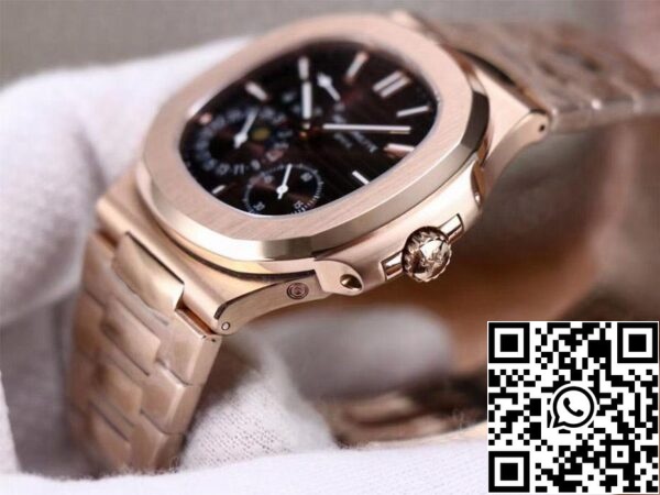 8 4 c3b9745c 9597 4278 96c1 beda0f6d0efb Patek Philippe Nautilus 5712/1A-001 1:1 Mejor Edición PF Fábrica Oro Rosa Movimiento Suizo