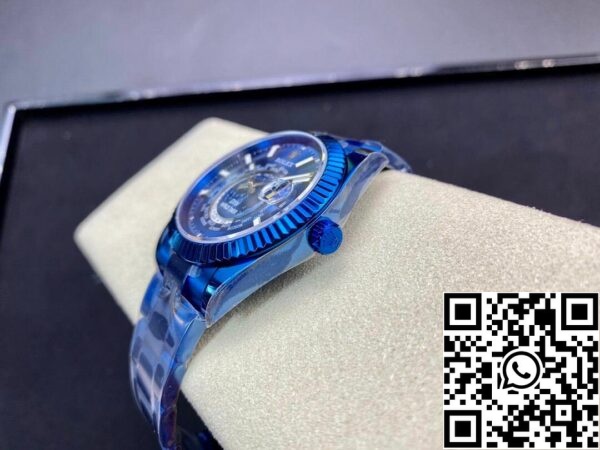 8 51 9f4c90ef eddc 4827 936c 8d568f6f6e73 Rolex Sky Dweller 40MM WWF Factory DIW Blauwe Wijzerplaat Beste 1:1 Editie WWF Factory