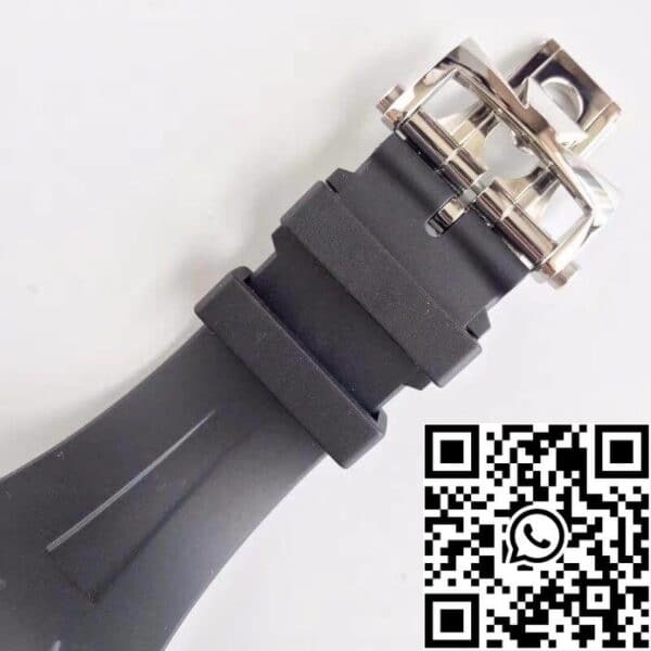 8 581 Vacheron Constantin Overseas 47040 JJ Factory 1:1 Best Edition Swiss ETA9015 Black Rubber Strap