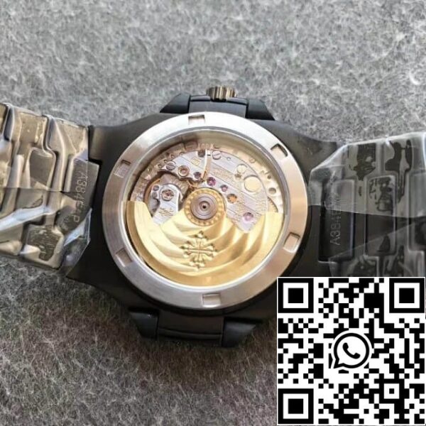 8 5 74340897 c4f3 4c4e b583 7a2e092e9b5b Patek Philippe Nautilus 5719/10G-010 1:1 Best Edition PPF Factory Full Diamond Black Dial