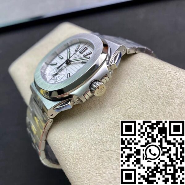 8 5 75bba5b6 3f53 4723 a210 f5ba9260ffe5 Patek Philippe Nautilus 5980/1A-019 1:1 Best Edition 3K Factory V2 White Dial