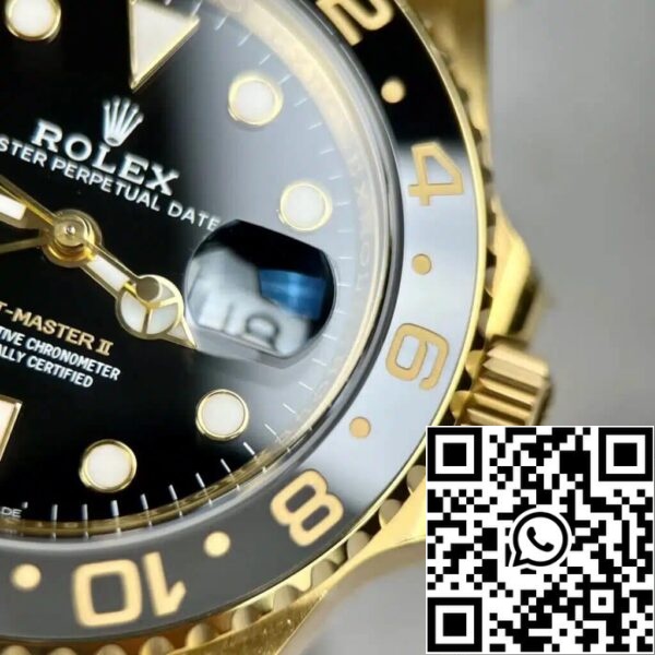 8 5 bfc99413 79e4 4a55 972c 1df3bde2dd02 Rolex GMT Master II M126718GRNR-0001 1:1 Best Edition Clean Factory Svart urtavla