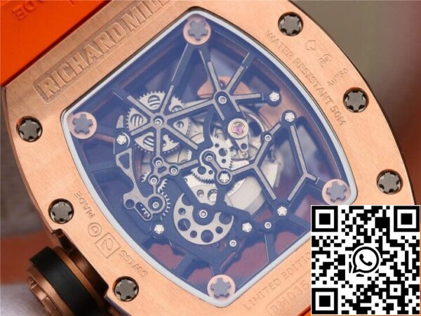 8 61 6ee4daa2 75c0 421b 91f6 29aa8ff2bac9 Richard Mille RM035 Americas KV Factory 1:1 Best Edition Oranje Bandje