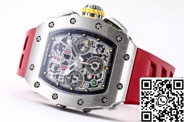 8 61 d83586a1 3cc8 4a24 8a6c 813dc044579b Richard Mille RM11-03RG 1:1 Meilleure édition KV Boîtier en titane d'usine