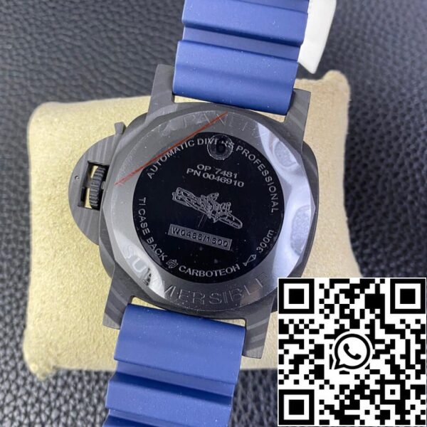 8 65 3b50e2ff 6d58 463f 875c 1d7130eada7c Panerai Submersible PAM01232 1:1 Best Edition VS Factory Blue Dial