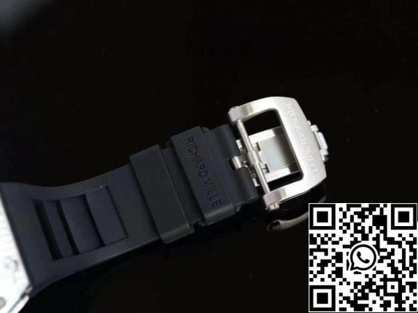 8 671 Richard Mille RM052 Z Factory 1:1 Beste Editie Zwitserse ETA6T51 Zwarte Wijzerplaat met Schedel