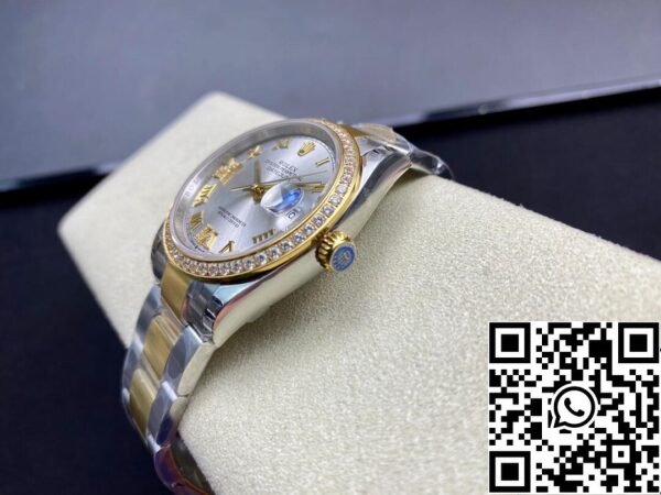 8 68 03f168a6 9676 412b b71c baf2f1a4394c Rolex Datejust M126283RBR-0018 1:1 Best Edition EW Factory Quadrante Argento