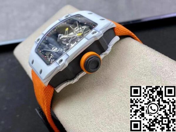 8 68 7777ac14 c172 4156 af97 abd2079c6bf8 Richard Mille RM27-02 1:1 Best Edition RM Factory Skeleton Tourbillon Orange Armband